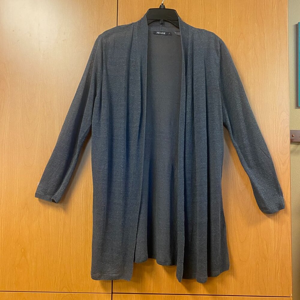 Nic + Zoe lightweight cardigan, size L